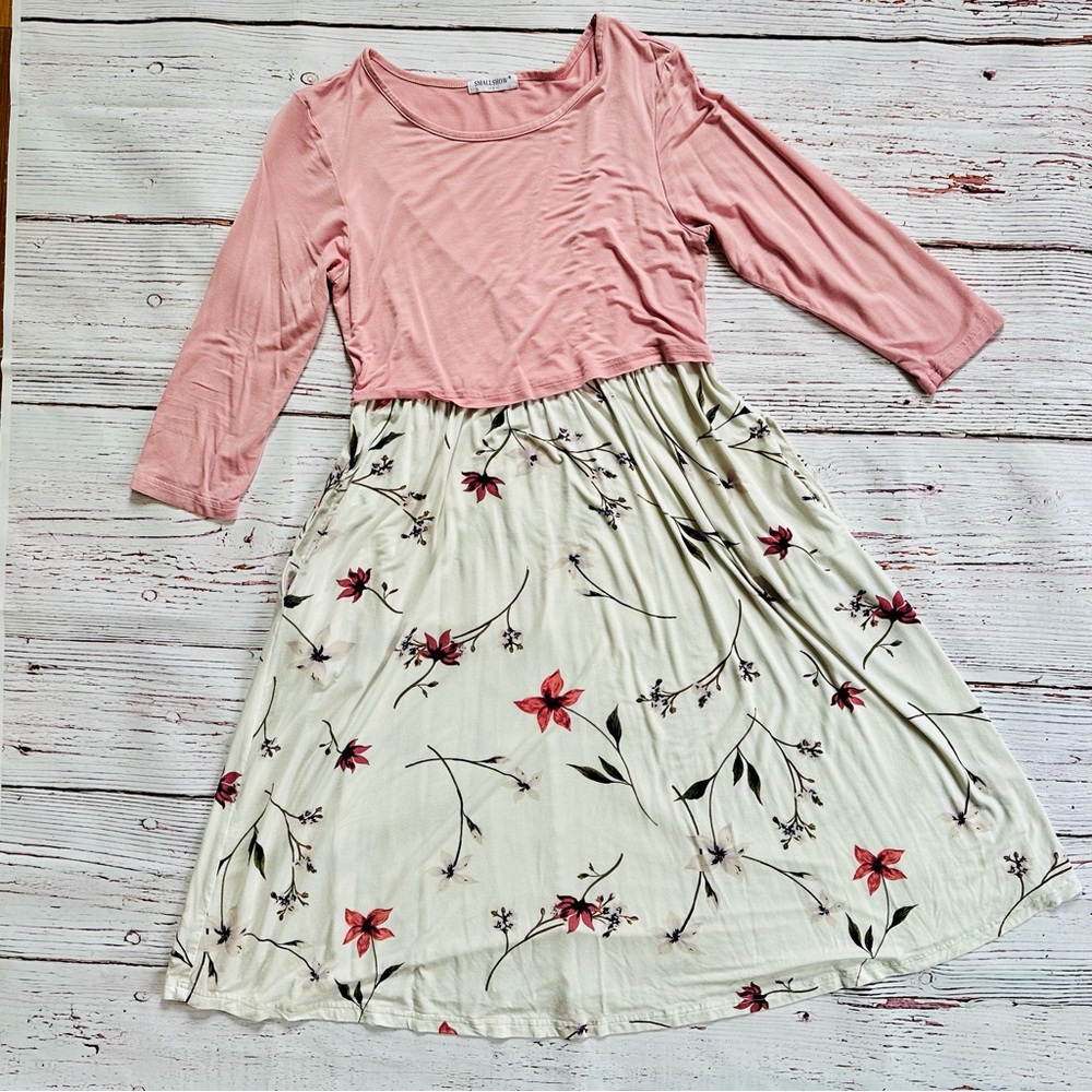 Smallshow Maternity And Nursing Dress